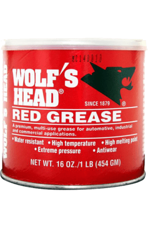 wolf's head red grease 16oz