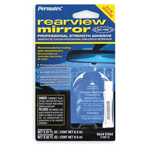 permatex rear view mirror adhesive