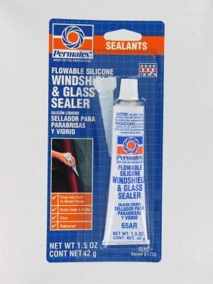 permatex flowable silicone windshield and glass sealer 1.5oz